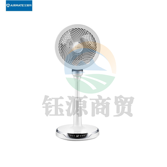 艾美特 电风扇便捷空气循环扇32档直流电机落地扇  落地循环扇 FA23-RD22 白天鹅