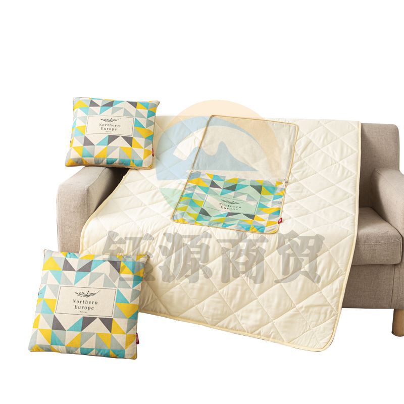 芳恩家纺抱枕被V2942 夏凉被四季被单人被 纤维面料纤维填充 现代派（件）