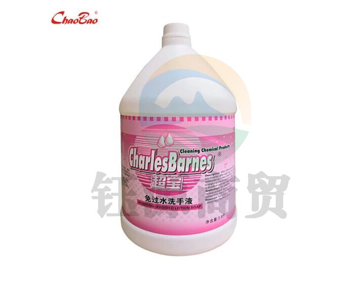 超宝 CHAOBAO 超宝 免过水洗手液 DFF036 3.8升每瓶
