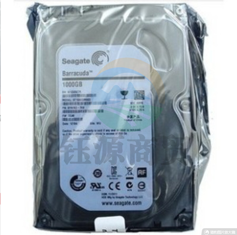 缘典希捷 ST1000DM003 1T台式机硬盘7200转64M垂直SATA3单碟 1TB监控 1TB监控