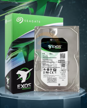 希捷(Seagate)ST8000NM017B 企业级硬盘 8TB 256MB 7200RPM SATA接口 希捷银河Exos 7E10系列