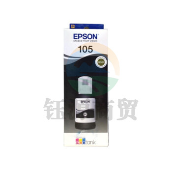 爱普生（EPSON）原装105 黑色墨水瓶C13T00Q140（适用于L7188/7160/7180；ET-7700/7750）约8000页