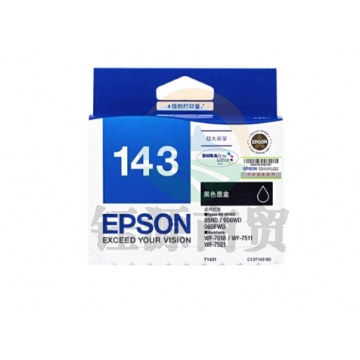 爱普生（EPSON）T1431原装黑色墨盒