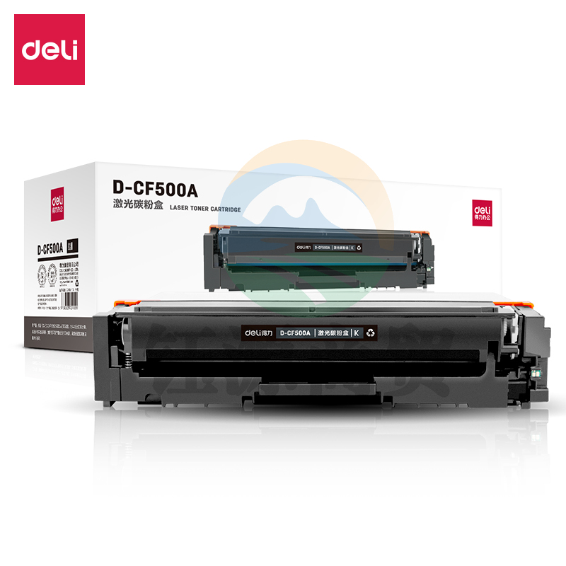 得力D-CF500A激光碳粉盒(黑)(支)