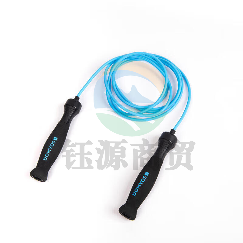 迪卡侬 跳绳成人专用FICS4237675JR500蓝色 均码