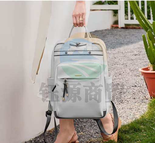 高尔夫（GOLF）双肩包女14/15.6英寸苹果笔记本电脑包商务出差旅行背包学生书包