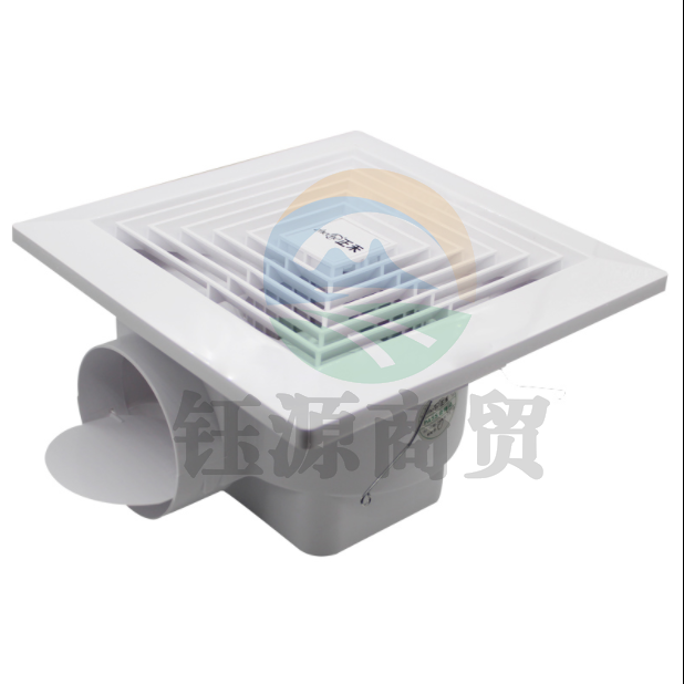 10寸天花板换气扇  厨房卫生间开孔225*225静音排气扇