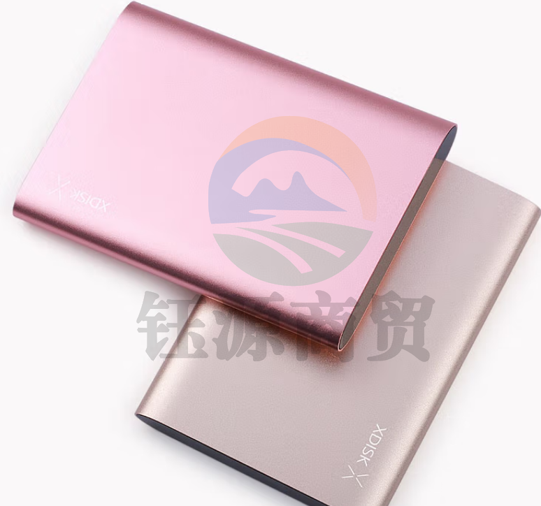 小盘(XDISK)1TB USB3.0移动硬盘X系列2.5英寸玫瑰金 超薄全金属高速便携时尚款 文件数据备份存储 稳定耐用X9-1TB玫瑰金