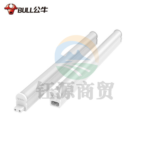 公牛 led灯管客厅厨房卧室T5灯管寝室宿舍节能日光灯管长条 T5支架灯12W/3000K/0.9m 黄光