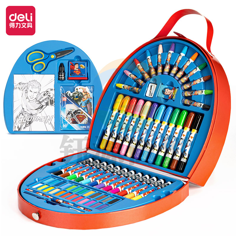 得力HM953_127件DC绘画套装(混)(盒)