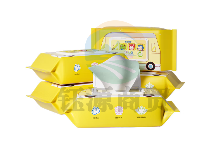 青蛙王子 婴儿湿巾 儿童手口柔湿巾 80抽*5包装7662232