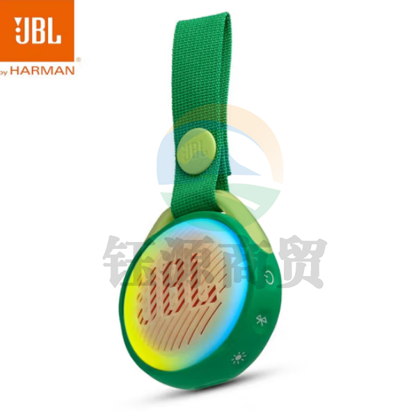 JBL JRPOP音乐泡泡 随身便携迷你炫彩蓝牙音箱 环保材质防水耐摔 青草绿
