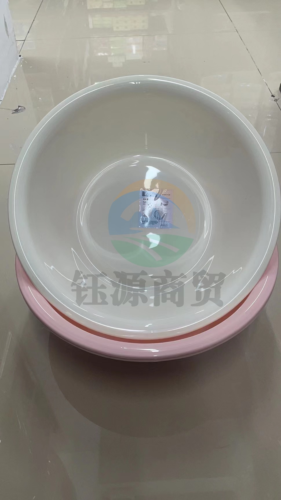 鑫百缘0903洗脸盆塑料盆 直径38cm（混色）