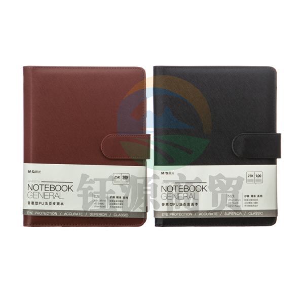 晨光APYF5T74 25k普惠PU活页皮面本100页 颜色随机
