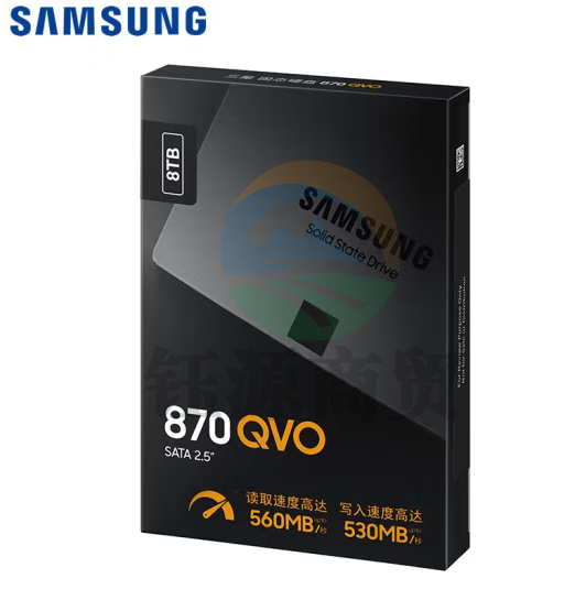 三星（SAMSUNG）8TB SSD固态硬盘 SATA3.0接口 870 QVO（MZ-77Q8T0B ）