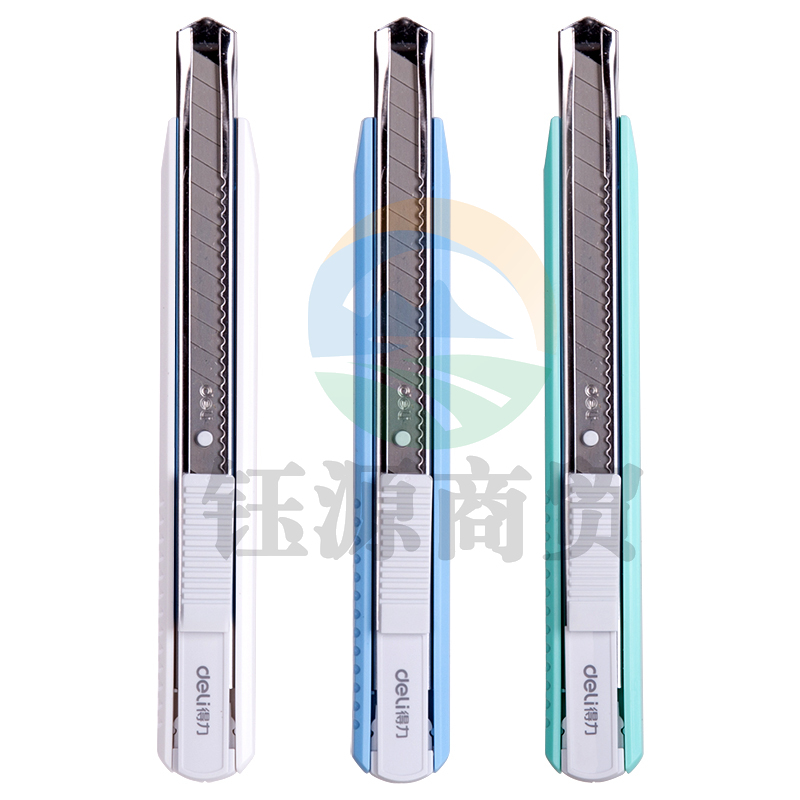 得力2086美工刀（混）颜色随机