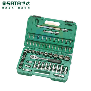世达（SATA）09007 58件12.5MM系列套筒组套