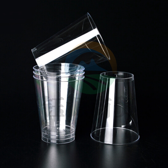 加厚硬塑杯 一次性水杯 塑料水杯 7盎司杯子20只装