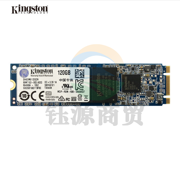 金士顿(Kingston) 480GB SSD固态硬盘 M.2接口(SATA总线) A400系列 SA400M8/480GCN