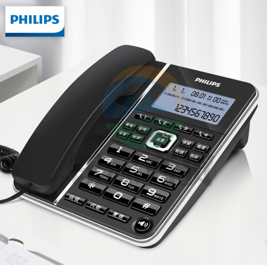 PHILIPS/飞利浦 电话机 228 黑色