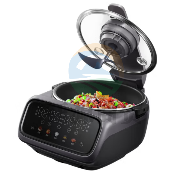 美的PY18-X2 自动炒菜机器人 多功能电炒锅 精控火候不粘锅 烹饪无油烟