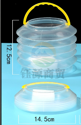 绘画水桶 大号透明压缩水桶14.5*12.5mm