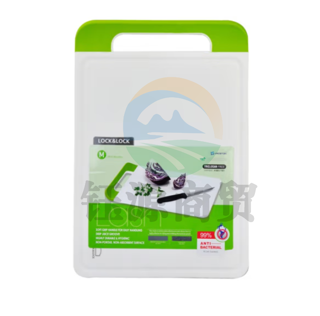 乐扣乐扣（LOCK&LOCK）CSC543 塑料菜板砧板切菜板水果粘案板 中号370*250*8