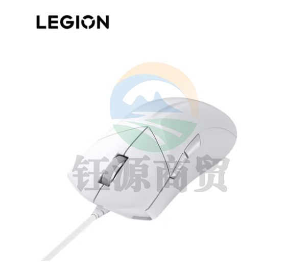 联想(Lenovo)拯救者M3有线游戏鼠标 电竞游戏专用人体工学轻量化笔记本游戏本Y9000P/R7000原装 8000DPI 白