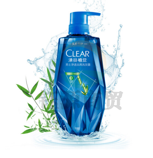 清扬 700ml植觉无硅油洗发水净透去屑洗发露 竹叶精华（6瓶箱）