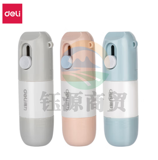 得力JQ122一体式热敏纸涂改液(透明)(10ml/瓶)