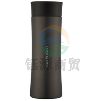乐扣乐扣（locklock） 乐扣乐扣LHC4028 掌心马克杯商务杯400ML黑色 保温杯 杯子
