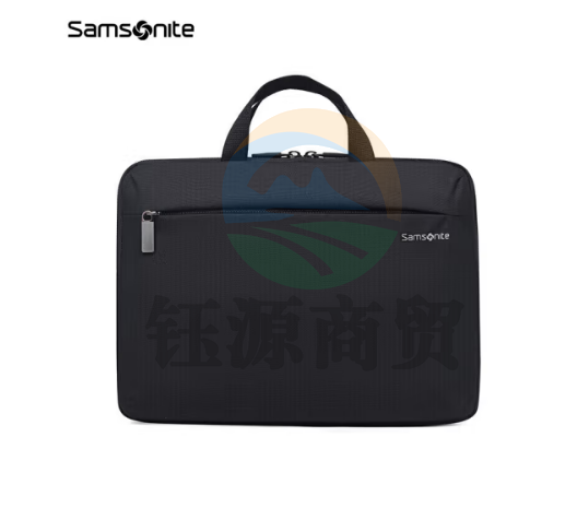 新秀丽手提电脑包14英寸单肩斜跨包 Samsonite苹果笔记本内胆包BP5黑色