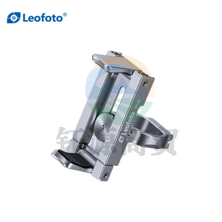徕图（Leofoto）PC-60(皓沙银)金属多功能指环式手机摄影支架雅佳阿卡标准燕尾槽