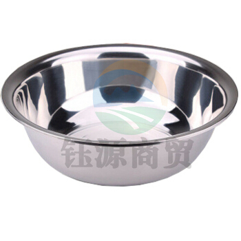 不锈钢盆 直径约30cm