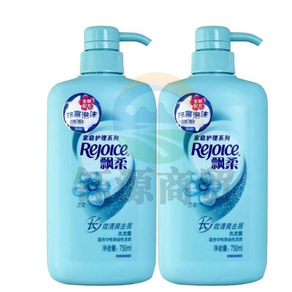 飘柔长效清爽去屑洗发露 750ml 家庭系列 兰花味