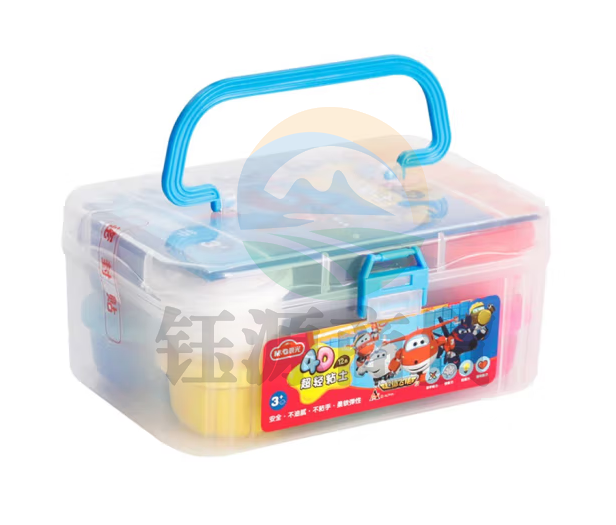 晨光超级飞侠4D超轻粘土收纳盒12色JKE03980