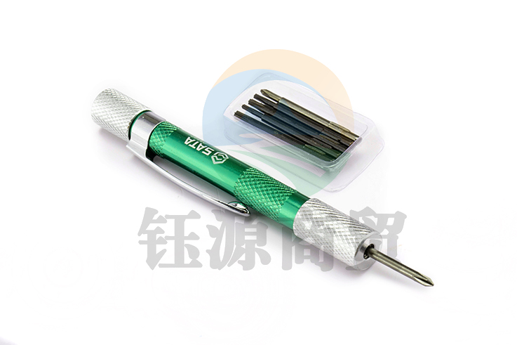 世达(SATA)03142 6件十字、花形迷你螺丝批组套