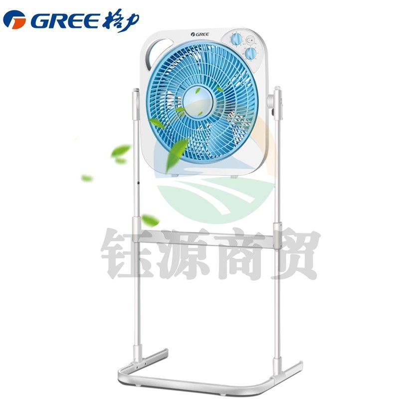 格力（GREE）电风扇家用升降式落地扇定时节能宿舍卧室办公室风扇转页扇KYS-30X60 180°俯仰调节