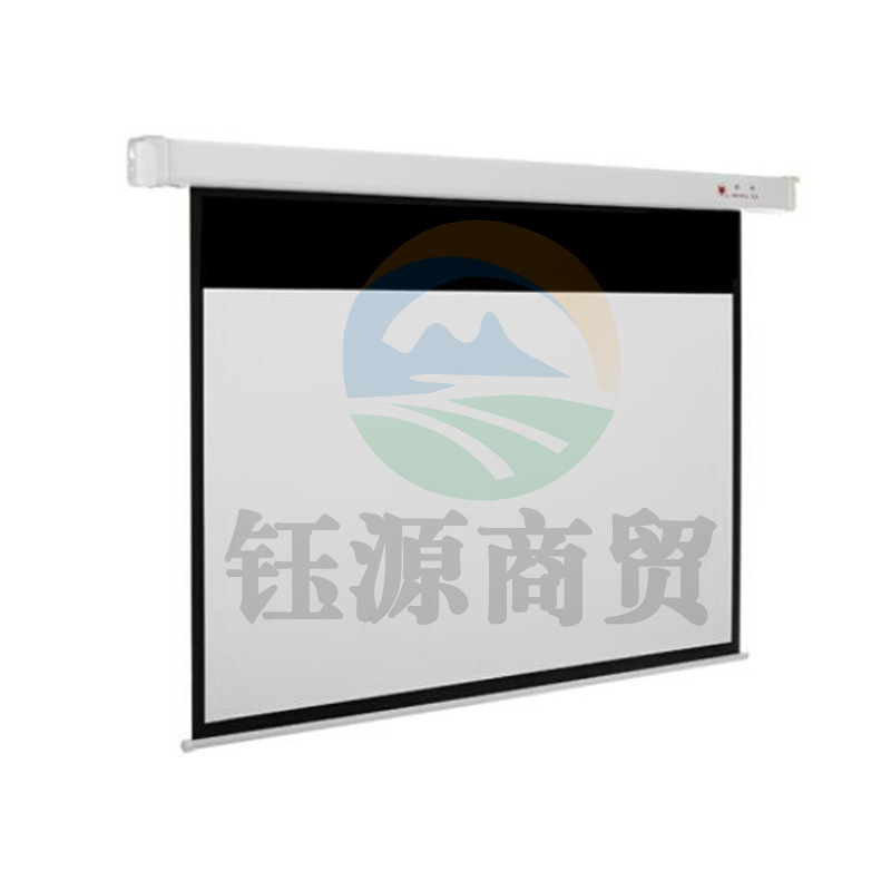 红叶 120寸遥控幕布 投影布 16:10