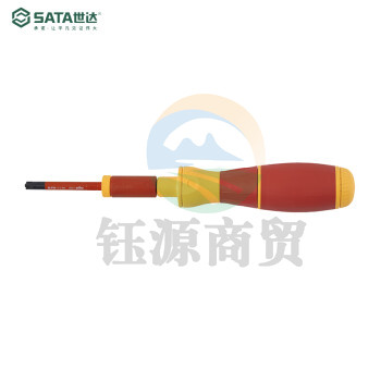 世达（SATA）09361 十字一字电动VDE绝缘助力螺丝批组套德国进口电工螺丝刀