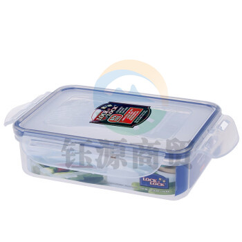 乐扣乐扣HPL815 微波炉带盖密封防漏冰箱冷冻收纳盒干果杂粮保鲜盒食品学生上班族带饭便当盒 550ml