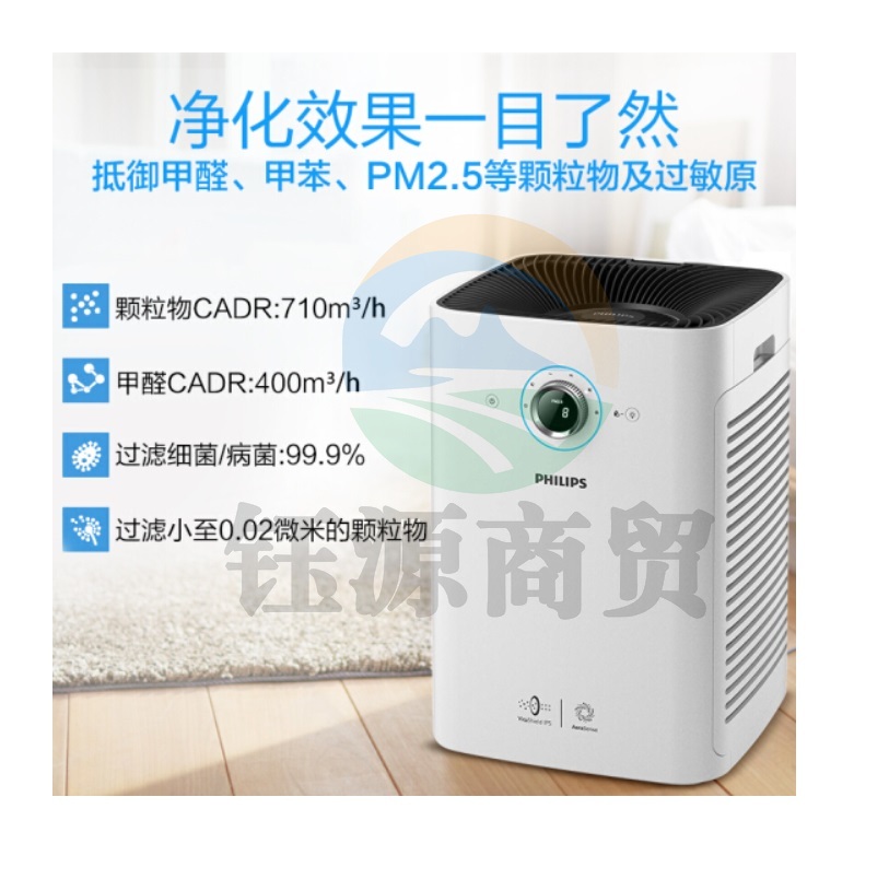 飞利浦 (PHILIPS) 空气净化器 除甲醛 除雾霾 除过敏原 除细菌 病毒 CADR710立方米 AC6608