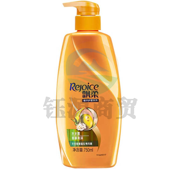 飘柔 洗发水 垂顺亮泽 750ml 染发修护