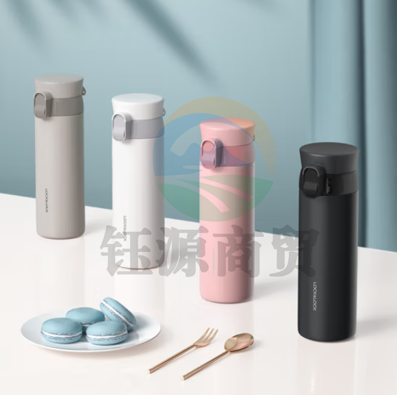 乐扣乐扣（LOCK&LOCK）憧憬弹跳保温杯 316不锈钢水杯 LHC3240WHT 白色 450ml