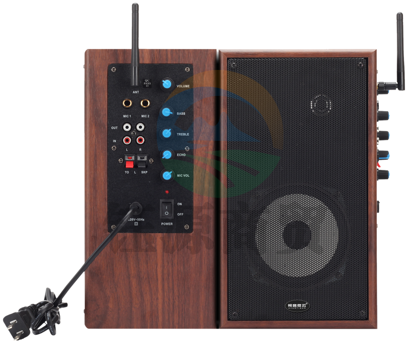 视音微云  ZY-9900GT  2.4G多媒体有源音箱(配套2.4G话筒、PPT翻页)