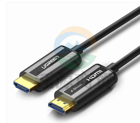  绿联（UGREEN）50222 HDMI光纤线2.0版 4K60Hz发烧工程级数字高清线 视频连接线 锌合金2.0版 100米