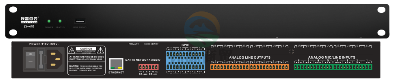 视音微云ZY-440音频处理器