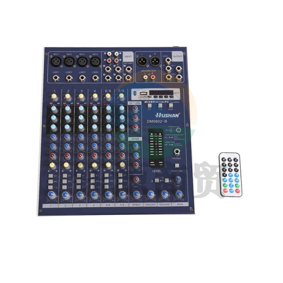 湖山音响设备 湖山调音台DM0802-B