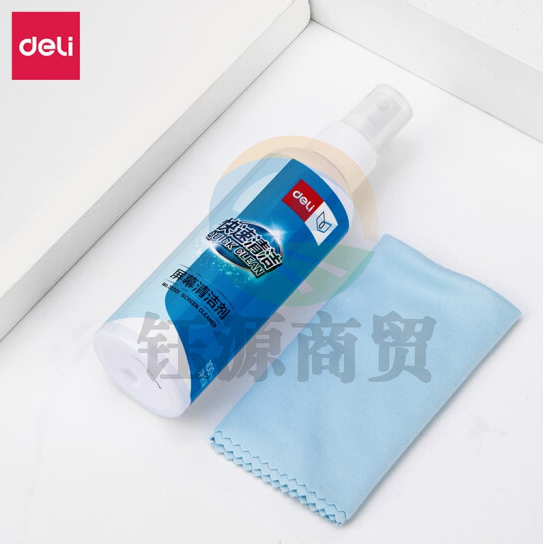 得力31201 屏幕清洁剂套装(混色)(100ml/卡)