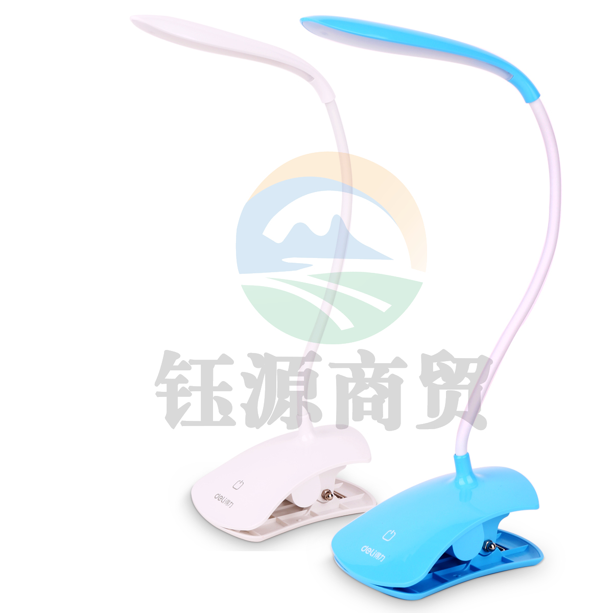 得力（deli）4323LED夹子台灯(白) 1200mAhDC5V(台)